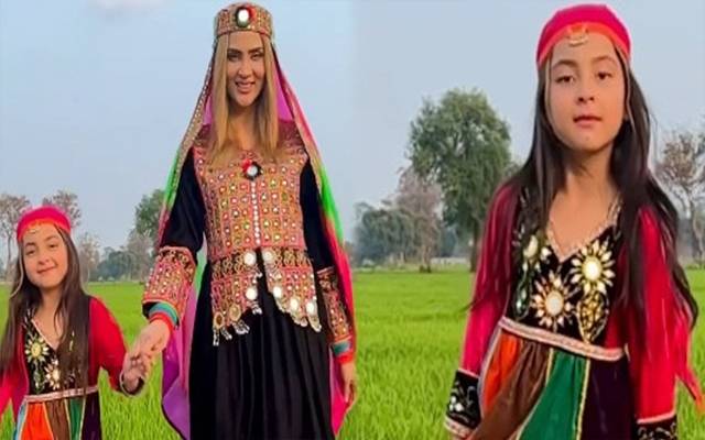 فضا علی کا بیٹی کے ہمراہ ڈانس