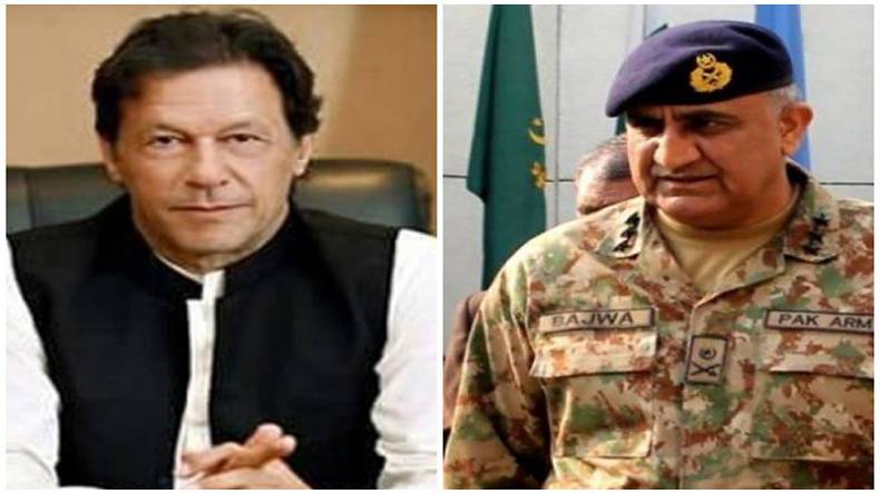 آرمی چیف، جنرل، قمر جاوید باجوہ،  اور  وزیراعظم ،عمران خان 