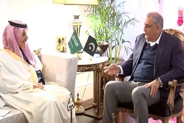 آرمی چیف سے سعودی وزیر خارجہ کی ملاقات، باہمی دلچسپی کے امور پر تبادلہ خیال 