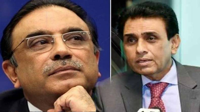  آصف ،علی زرداری، خالد مقبول، صدیقی 