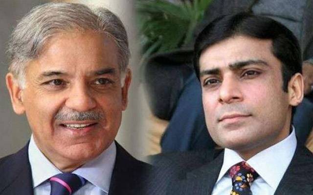 حمزہ شہباز اور شہباز شریف، فائل فوٹو