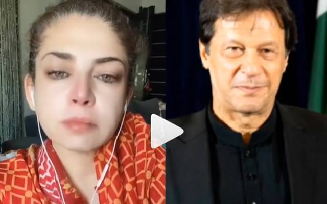 اداکارہ مشی خان، سابق وزیراعظم عمران خان، تقریر، جذباتی