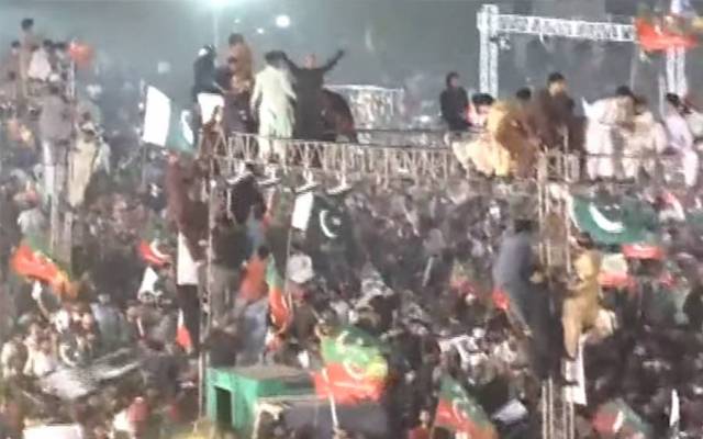 کراچی، پاکستان تحریک انصاف، جلسے، ناخوشگوار واقعہ، 