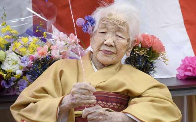 دنیا کی معمر ترین، جاپانی خاتون، طویل علالت، انتقال کر گئیں،