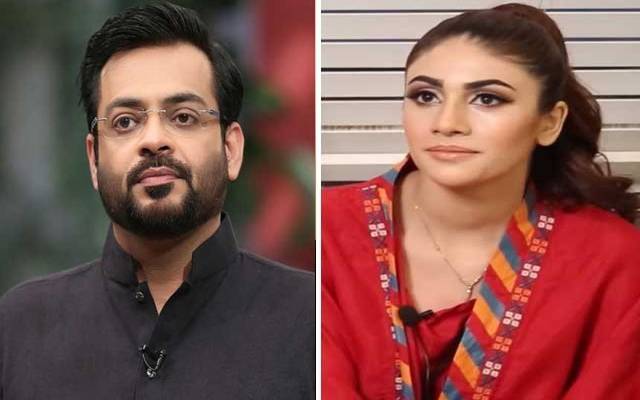 دانیہ شاہ کے الزامات ۔عامر لیاقت کا ردعمل  بھی آ گیا