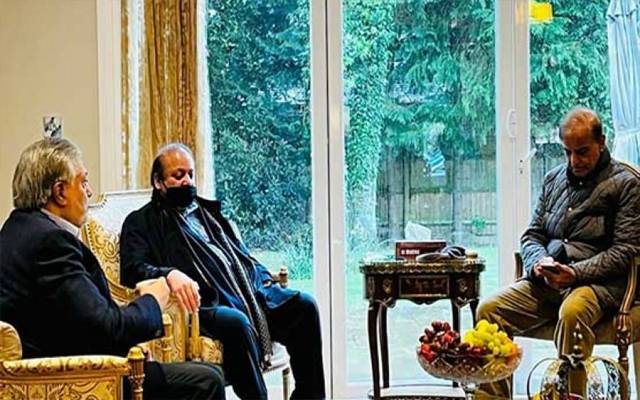 لندن میں نواز شریف سے ملاقات، فائل فوٹو
