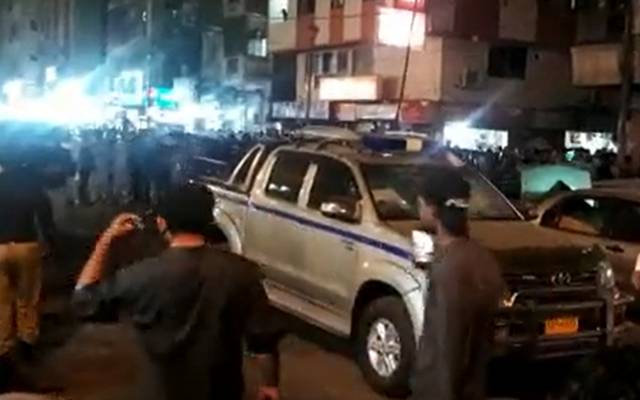 کراچی، علاقے صدر، زور دار دھماکے، آواز