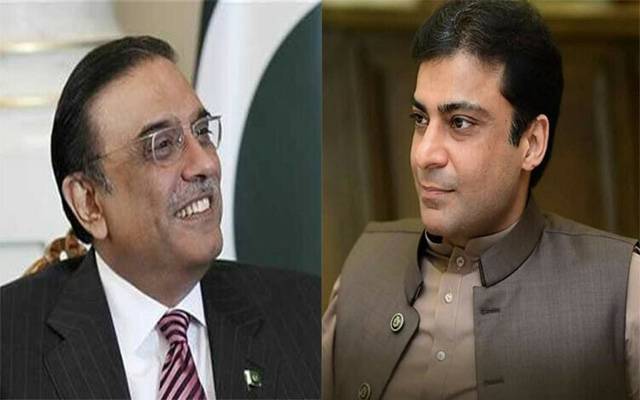 حمزہ  شہباز اور آصف علی زرداری ملاقات۔ ضمنی انتخابات مشترکہ طور پر لڑنے پر اتفاق