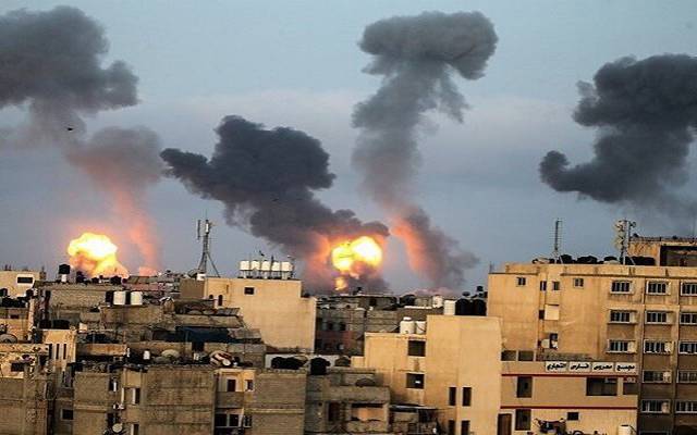 اسرائیل, غزہ ,  بمباری، 15 فلسطینی, شہید ،55 زخمی, اسلام جہاد ,