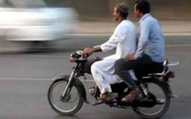 یوم عاشورہ، پنجاب، موٹر سائیکل، ڈبل سواری، پابندی عائد، 