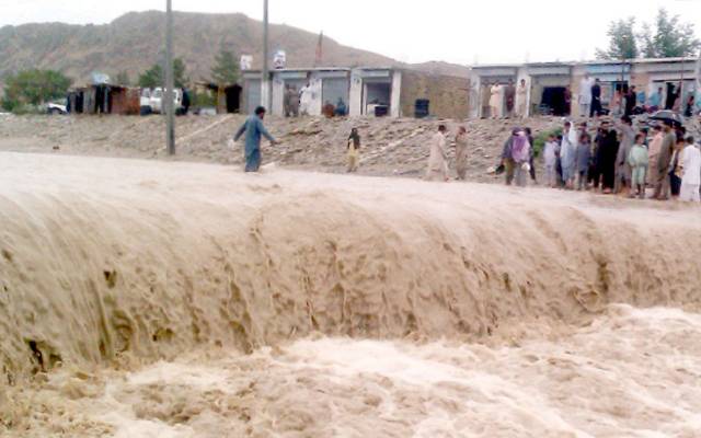 بلوچستان، قلعہ عبداللہ، طوفانی بارش، 2ڈیم ٹوٹ گئے، 