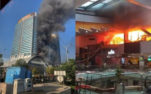 سینٹورس مال میں آگ لگنے کی اصل وجہ سامنے آگئی