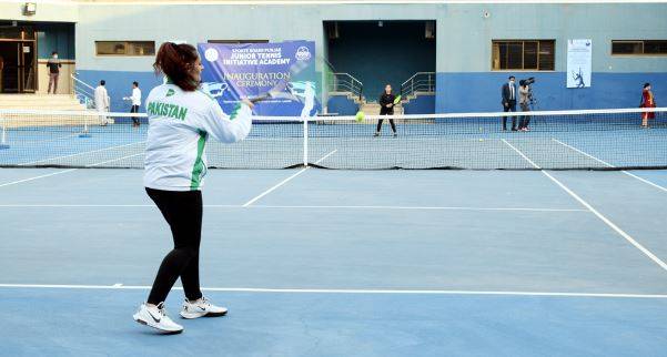 پنجاب ٹینس اکیڈمی میں نوجوان کھلاڑیوں کی ٹریننگ کا آغاز
