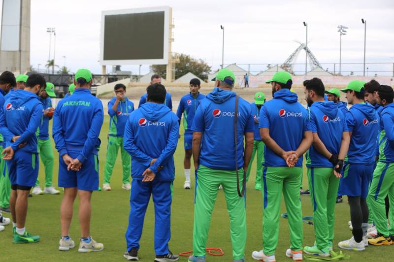ٹی ٹوئنٹی ورلڈ کپ: پاکستانی ٹیم کا پریکٹس سیشن، کھلاڑی آگے بڑھنے کے لیے پُر امید