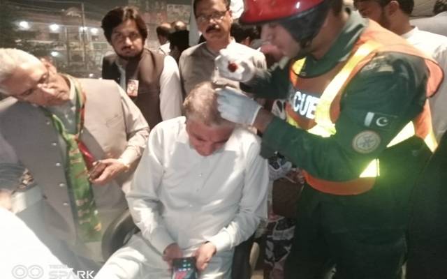 شاہ محمود قریشی زخمی ہو گئے