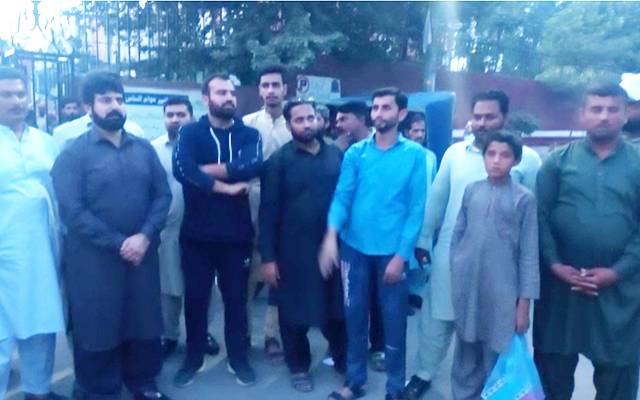  کنٹینر , نوجوان , ہلاکت،ڈرائیور, مقدمہ درج،لواحقین ,سراپا احتجاج