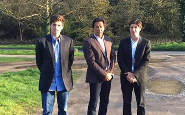 چیئرمین تحریک انصاف، عمران خان، قاتلانہ حملے، برطانیہ، بچوں سے ٹیلی فون پر رابطہ، 