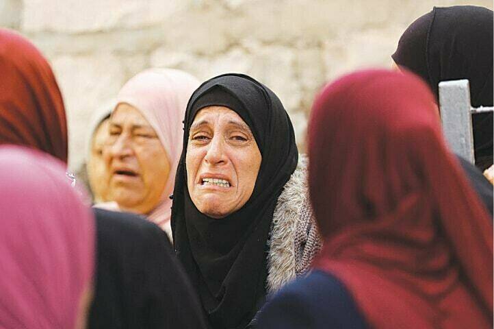اسرائیلی فورسز کی فائرنگ، 4 فلسطینی جاں بحق