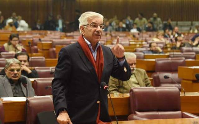 وزیر دفاع خواجہ محمد آصف ,24 نیوز,وفاقی حکومت,قومی اسمبلی,راجہ پرویز اشرف,افواج پاکستان
