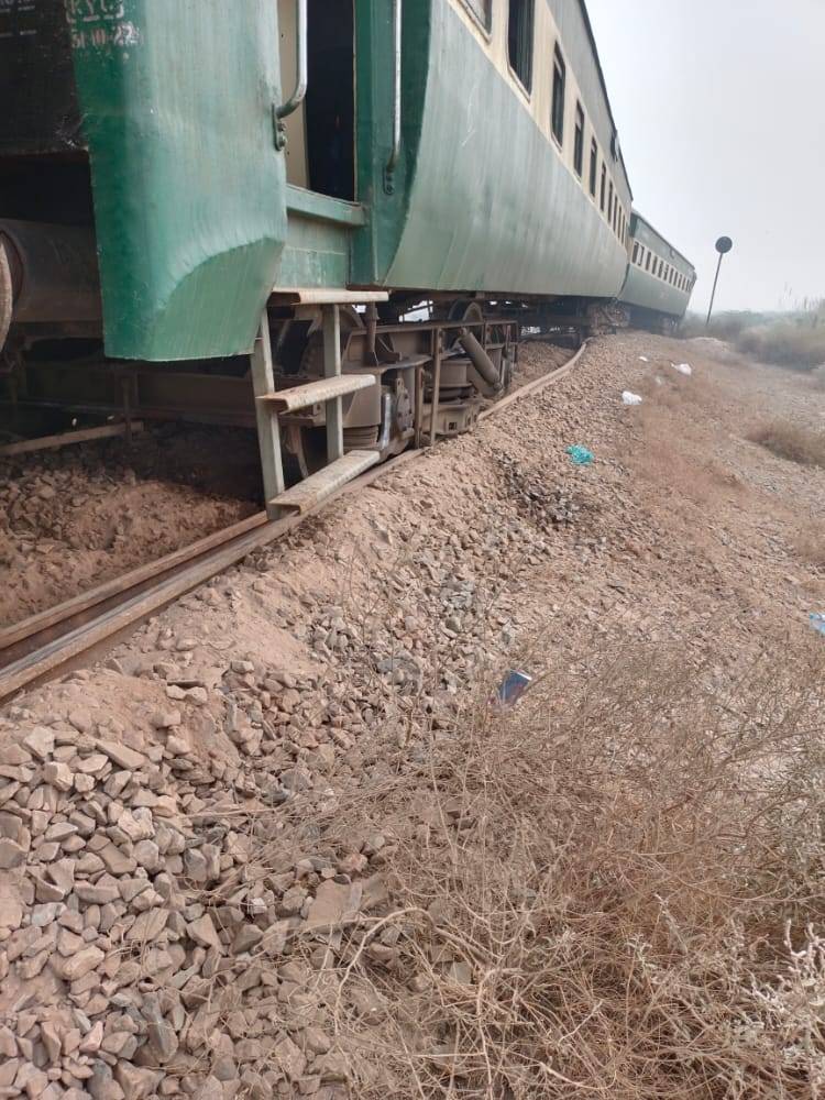 سکھ یاتریوں کو لانے والی ٹرین کو حادثہ 