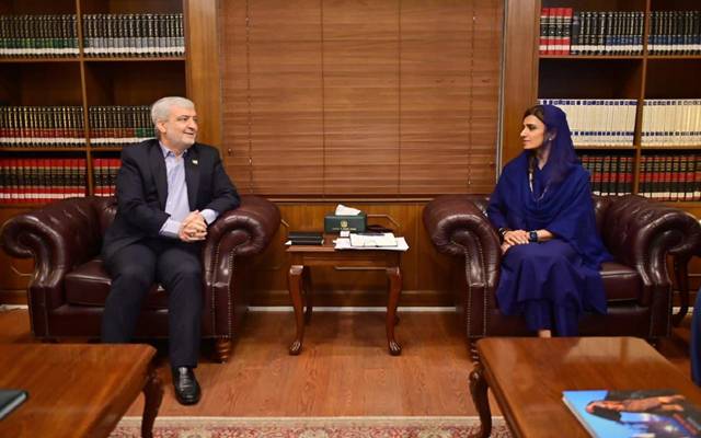 حنا ربانی کھر کی ایرانی صدر کے خصوصی نمائندے سے ملاقات