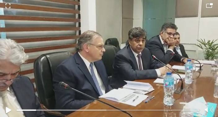  امریکی سفیر کا اپٹما آفس کا دورہ،مختلف شعبوں میں تعاون بڑھانے پر زور