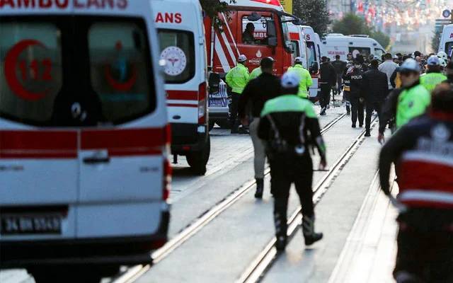 ترکیہ کے دارالحکومت, استنبول, دھماکے میں, 6افراد جاں بحق, 53زخمی, 24نیوز