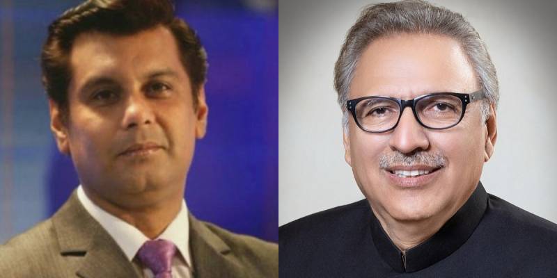 ارشد شریف کی بیوہ کا صدر عارف علوی کو خط، قتل کی شفاف تحقیقات کا مطالبہ