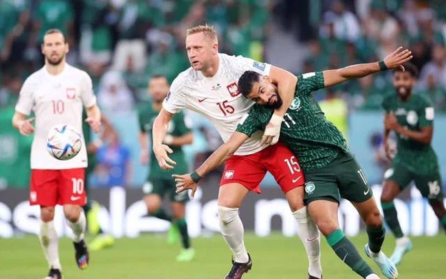 فٹ بال ورلڈکپ، پولینڈ،سعودی عرب، شکست، 