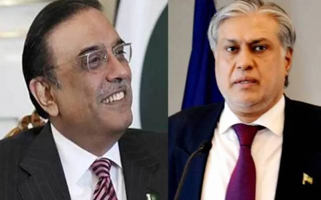 وزیر خزانہ اسحاق ڈار، سابق صدر آصف زرداری، ملاقات، اندرونی کہانی،