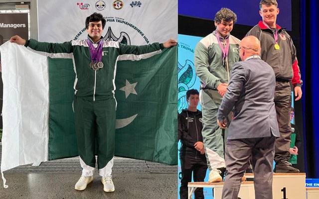 کامن ویلتھ گیمز :پاکستانی ویٹ لفٹر نے چار میڈلز جیت کر سبز ہلالی پرچم بلند کردیا 