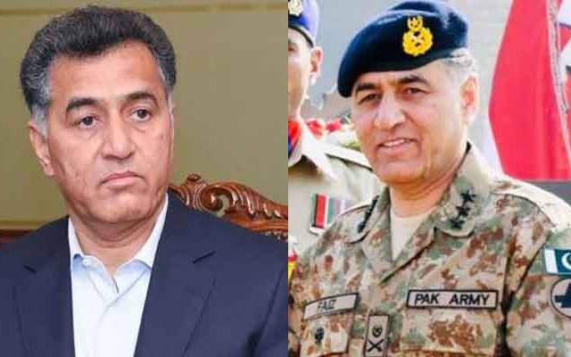 وزیراعظم شہباز شریف , لیفٹیننٹ جنرل فیض حمید , جی ایچ کیو ,ڈی جی آئی ایس آئی, کور کمانڈر پشاور 