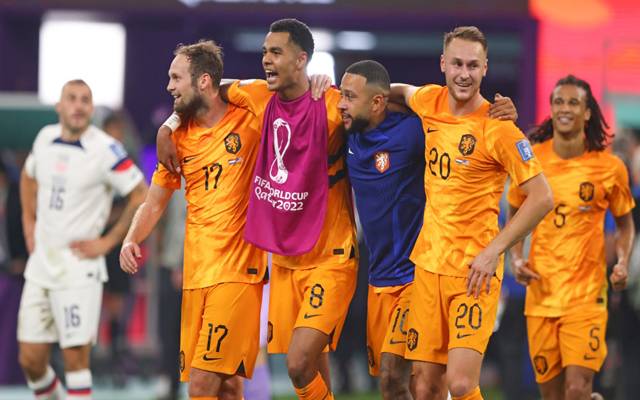 فٹبال ورلڈ کپ: امریکا کو شکست، نیدرلیںڈ کوارٹر فائنل میں