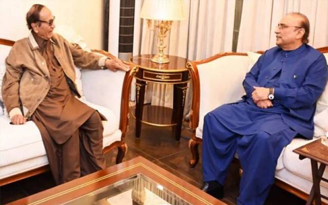 سابق صدر آصف علی زرداری، سربراہ ق لیگ، چودھری شجاعت، اہم ملاقات،