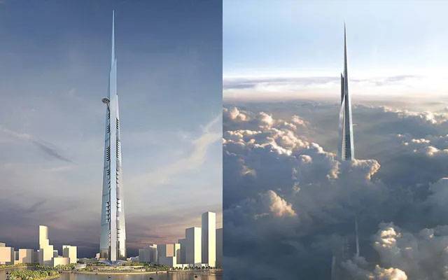 سعودی عرب کا 2 کلو میٹر اونچائی والی دنیا کی بلند ترین عمارت بنانے کا اعلان