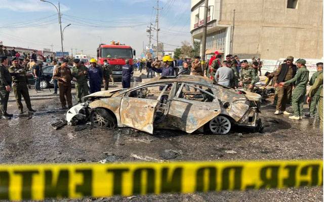 عراق میں بم دھماکہ، 8 پولیس اہلکار جاں بحق