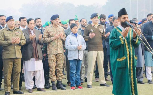 حساس ادارے کے شہید افسران کی نماز جنازہ ادا کر دی گئی