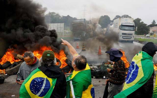 ملک میں ہونے والے فسادات میں فوج ملوث ہے، برازیلین صدر