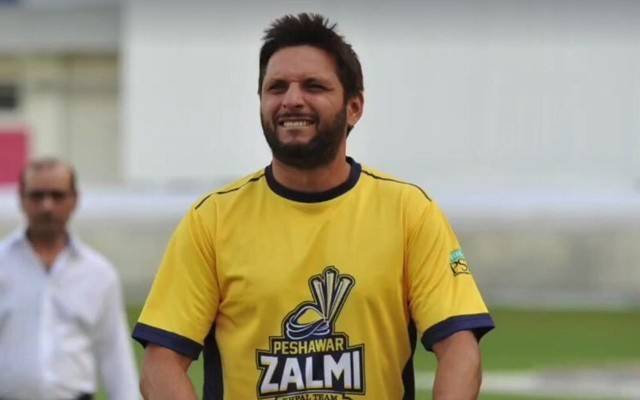 شاہد آفریدی ایک بار پھر پشاور زلمی کی نمائندگی کریں گے