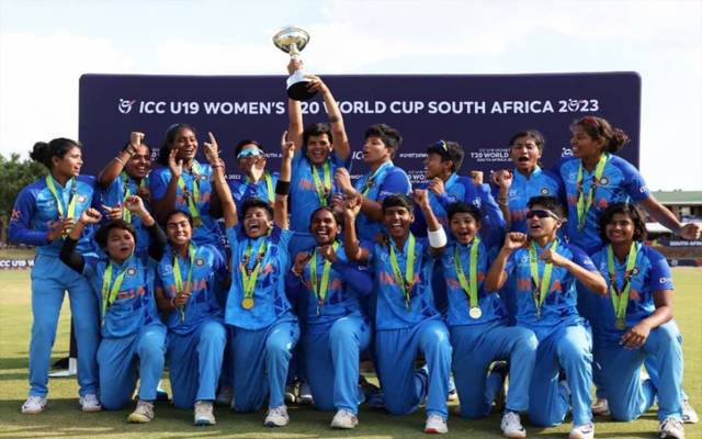 بھارتی ویمنز کرکٹ ٹیم پہلے انڈر 19 ٹی 20ورلڈ کپ کی فاتح بن گئی 