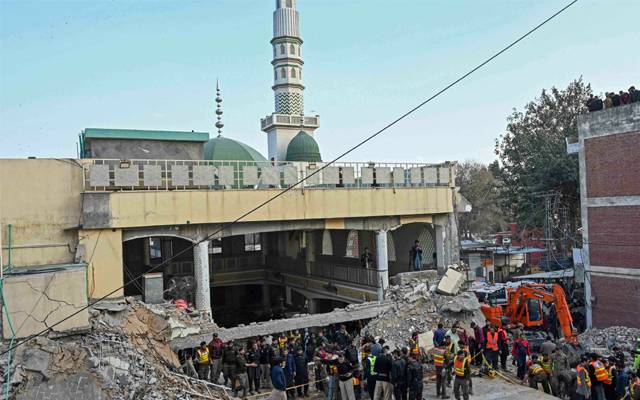 پشاور پولیس لائن دھماکے میں شہداکی تعداد 100ہو گئی 