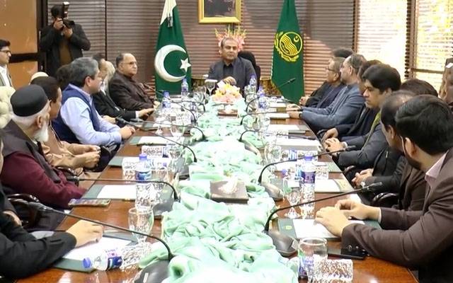 وزیراعلیٰ پنجاب محسن نقوی سےاے پی این ایس کے ارکان کی ملاقات 
