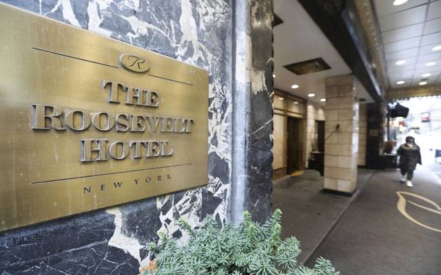حکومت کا روزویلٹ ہوٹل نیویارک سے متعلق اہم فیصلہ