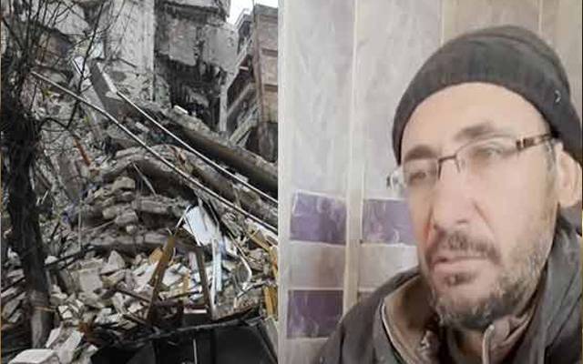 شام میں زلزلہ، ایک خاندان کے 25 افراد جاں بحق