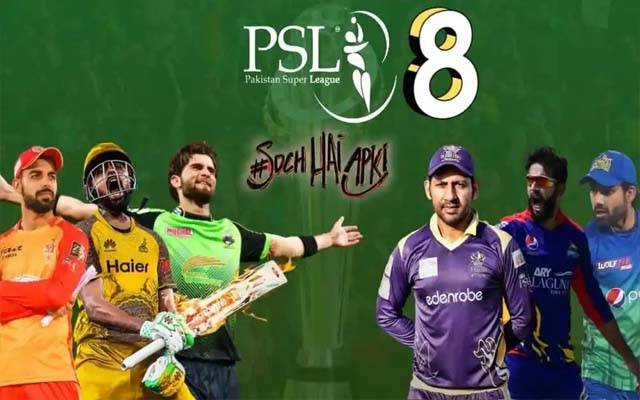 پی ایس ایل 8 کے میچز لاہور سے منتقل کرنے کا امکان