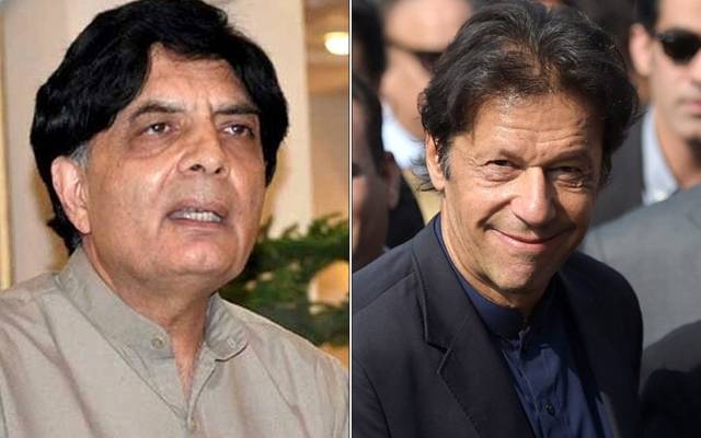 سابق وزیر داخلہ چودھری نثار علی خان نے کہا ہے کہ عمران خان نے کسی کو پارٹی میں شامل کرنے کی اتنی کوشش نہیں کی جتنی میرے لئے کی