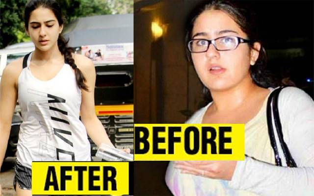 بالی ووڈ میں انٹری سے پہلے سارہ علی خان نے کتنا وزن کم کیا؟