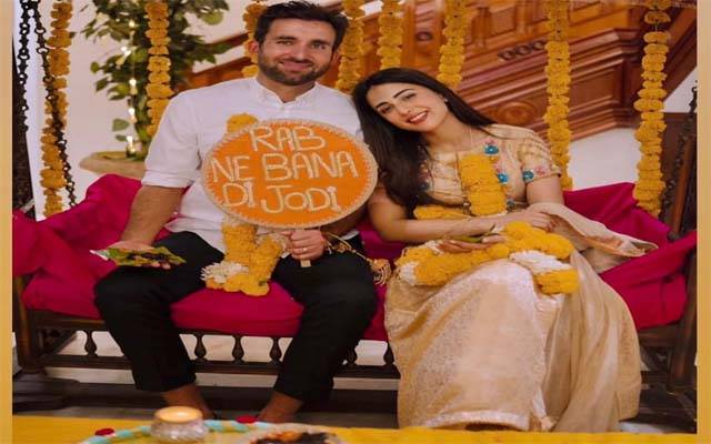 اشنا شاہ رشہ ازدواج میں منسلک ، تقریبات کی تصاویر سوشل میڈیا پر وائر ل 