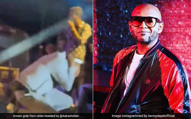 معروف بھارتی گلوکار بینی دیال کنسرٹ کے دوران ڈرون کیمرا ٹکرانے سے زخمی ہو گئے۔