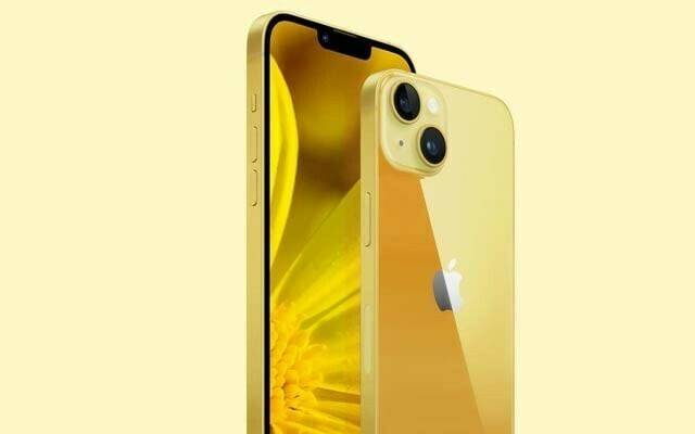 ایپل (Apple)نے موسمِ گرما (Summer Season)کی مناسبت سے پیلی رنگت (Yellow)والے آئی فون کا اعلان کیا ہے جوآئی فون 14 اور 14 پلس کے تحت فروخت کیا جائے گا۔ ایپل نے اس مہم کو’ہیلو، یلو‘ کا نام دیا ہے۔ 